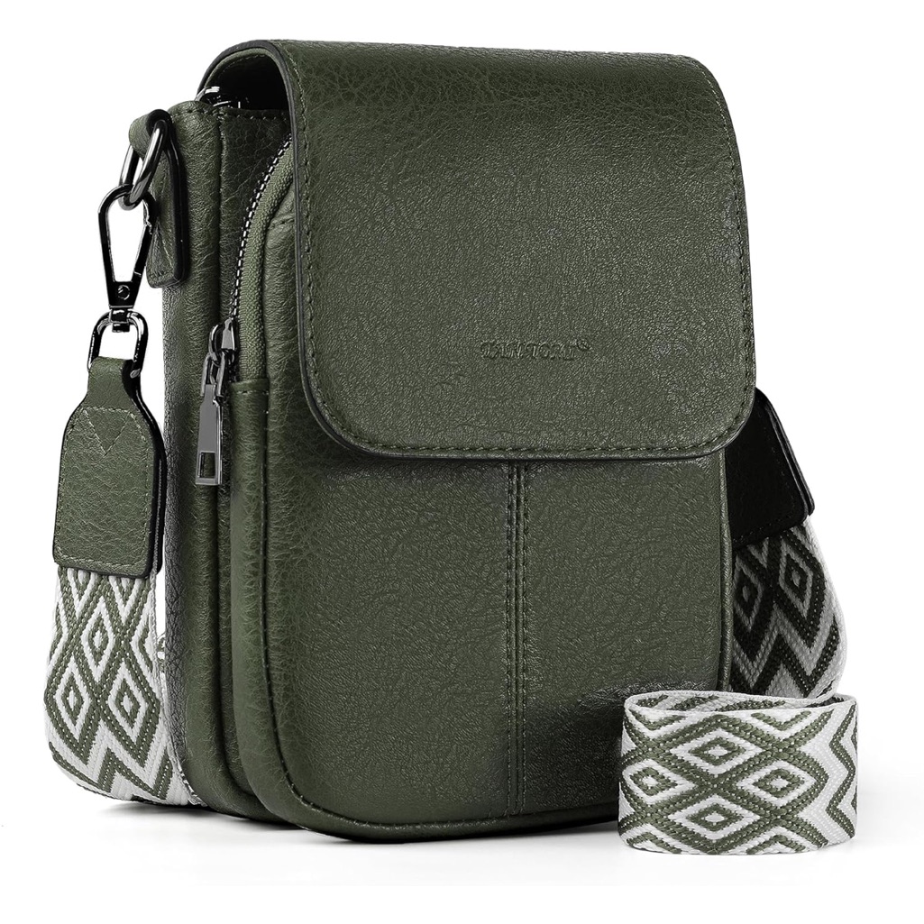 Dark Green Crossbody Bag